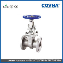 stainless steel 4 inch water knife stem gate valve drawing
